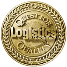 Quest for Logistics management quality winner award.