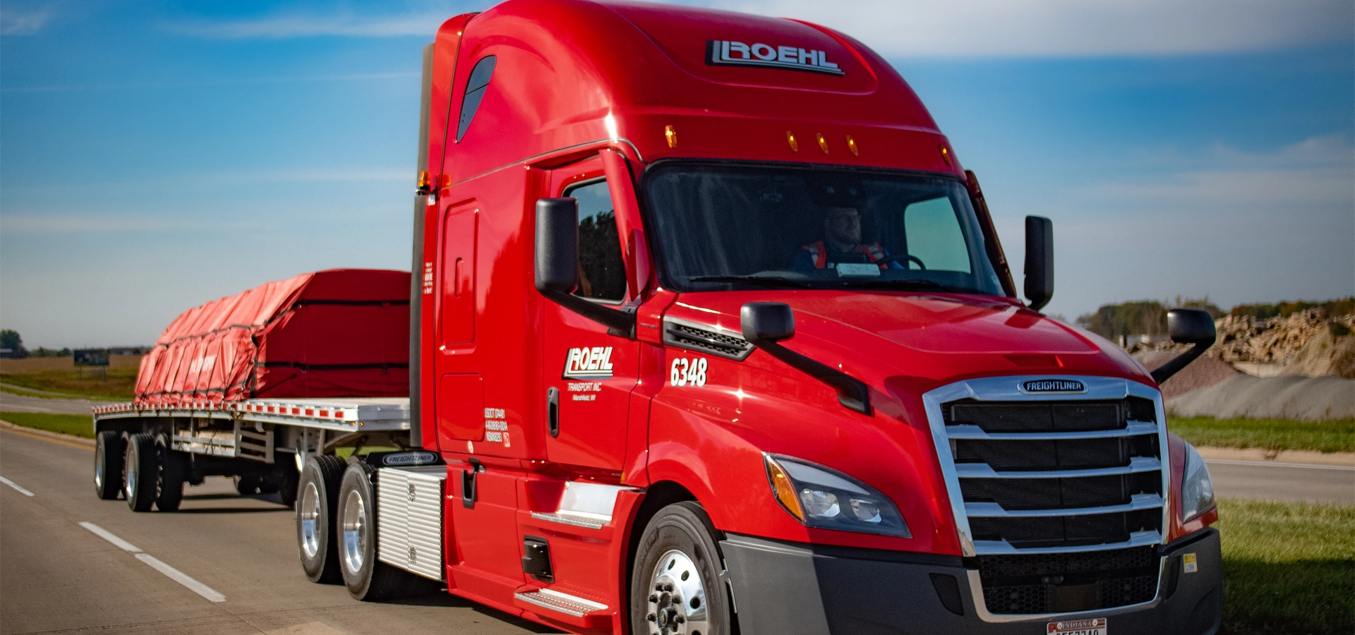 Flatbed Trucking Company Roehl Transport