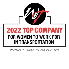 Top Company for Woman to Work for in Transportation Award logo