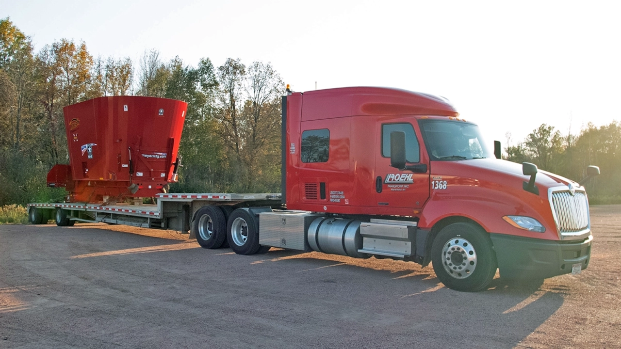 48' Drop-deck Flatbed Trailer