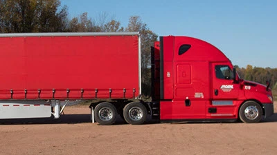 Roehl Curtainside truck