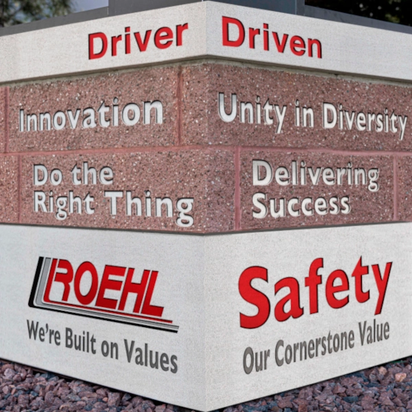 Roehl's Wall of Values image