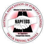 National Association of Publicly Funded Truck Driving Schools logo National Association of Publicly Funded Truck Driving Schools logo