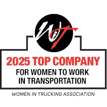 2025 Top Company for Woman to Work for in Transportation Award logo